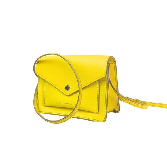 Reworked Marc by Marc Jacobs Metropoli Saffiano Crossbody Mini Bag - Picture 1 of 6